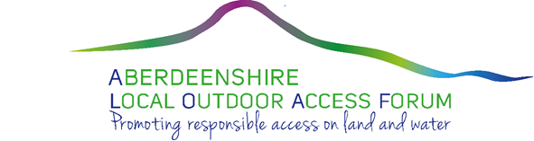 Aberdeenshire local outdoor access forum logo