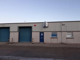 Image showing the front of unit 6 in Portlethen