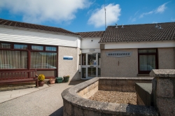 Image showing entrance of Greenacres sheltered housing