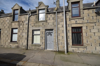 Front of 25 Charlotte Street showing mid terraced house