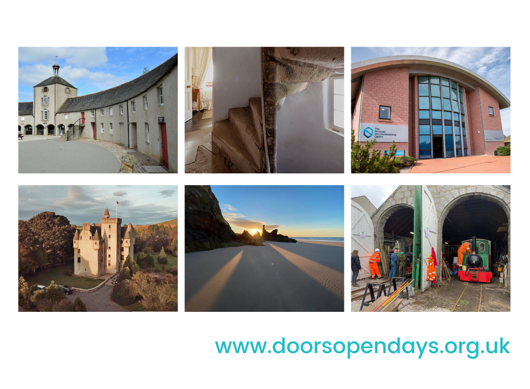 Showcase of the Doors Open Days participating venues from 2023